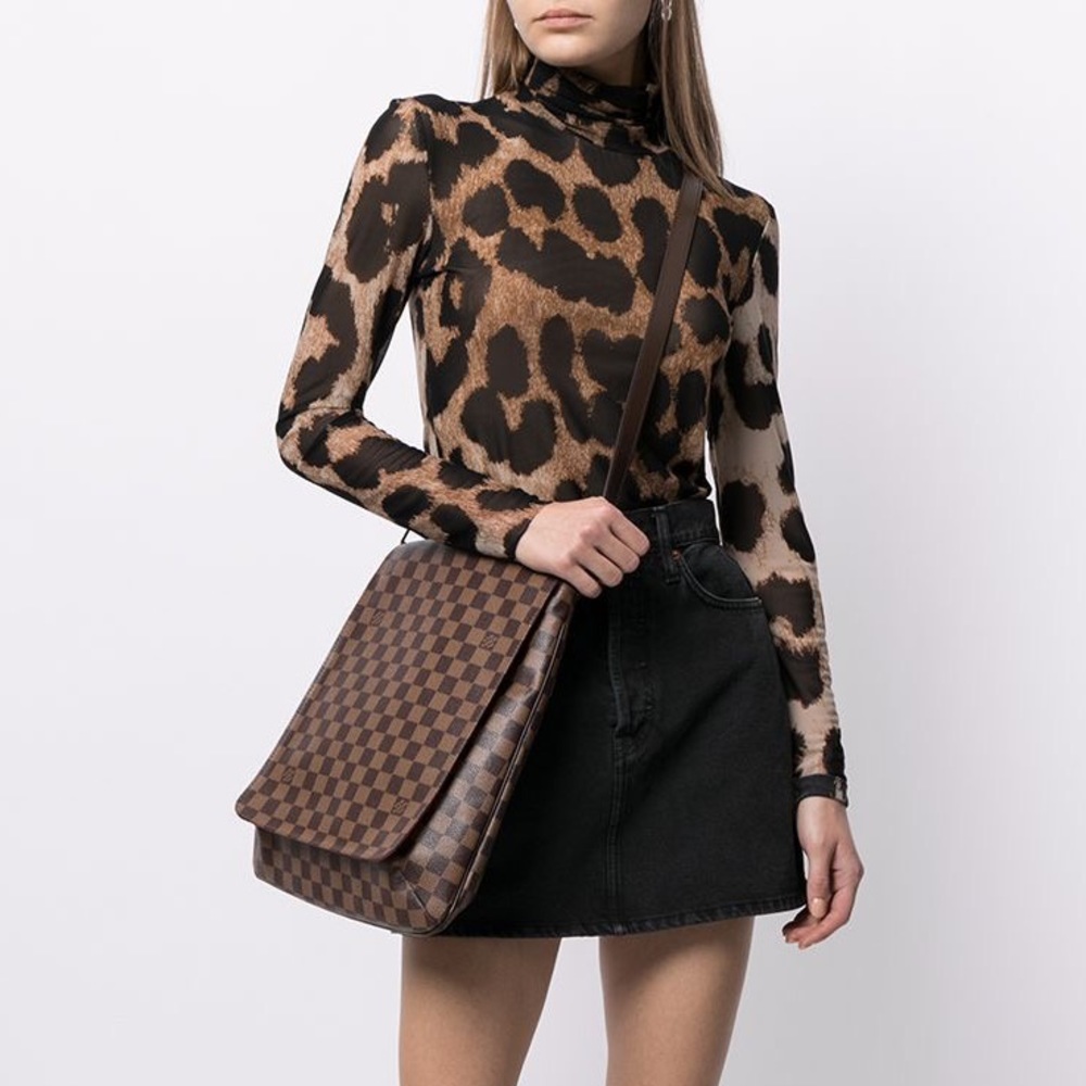 Louis Vuitton Musette Salsa GM Damier Ebene Crossbody ❤️‍🔥 Discontinued Classic